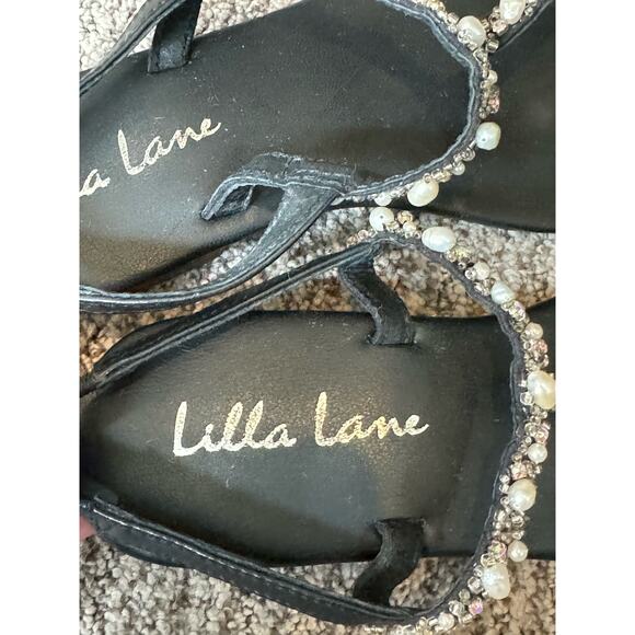 Lilla Lane Jen Pearl Sandal.  Size 38. - Picture 5 of 9